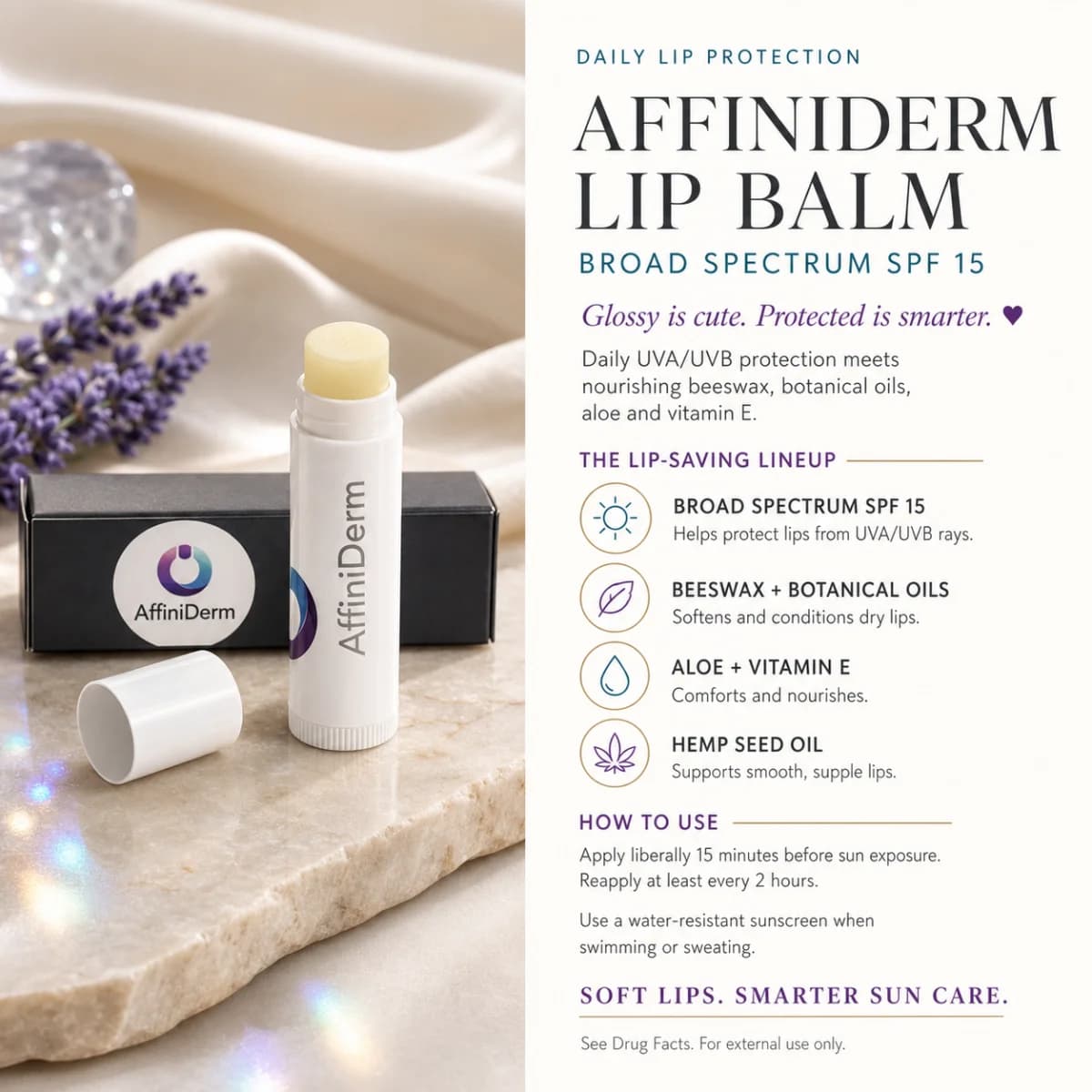 AffiniDerm SPF 15 Lip Balm