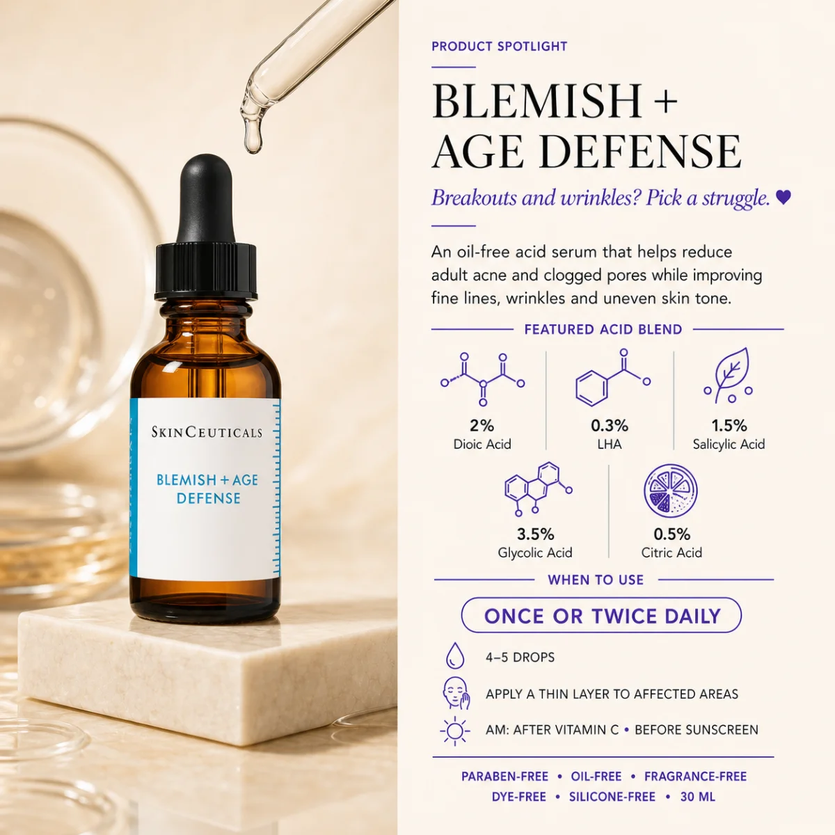 Blemish + Age Defense