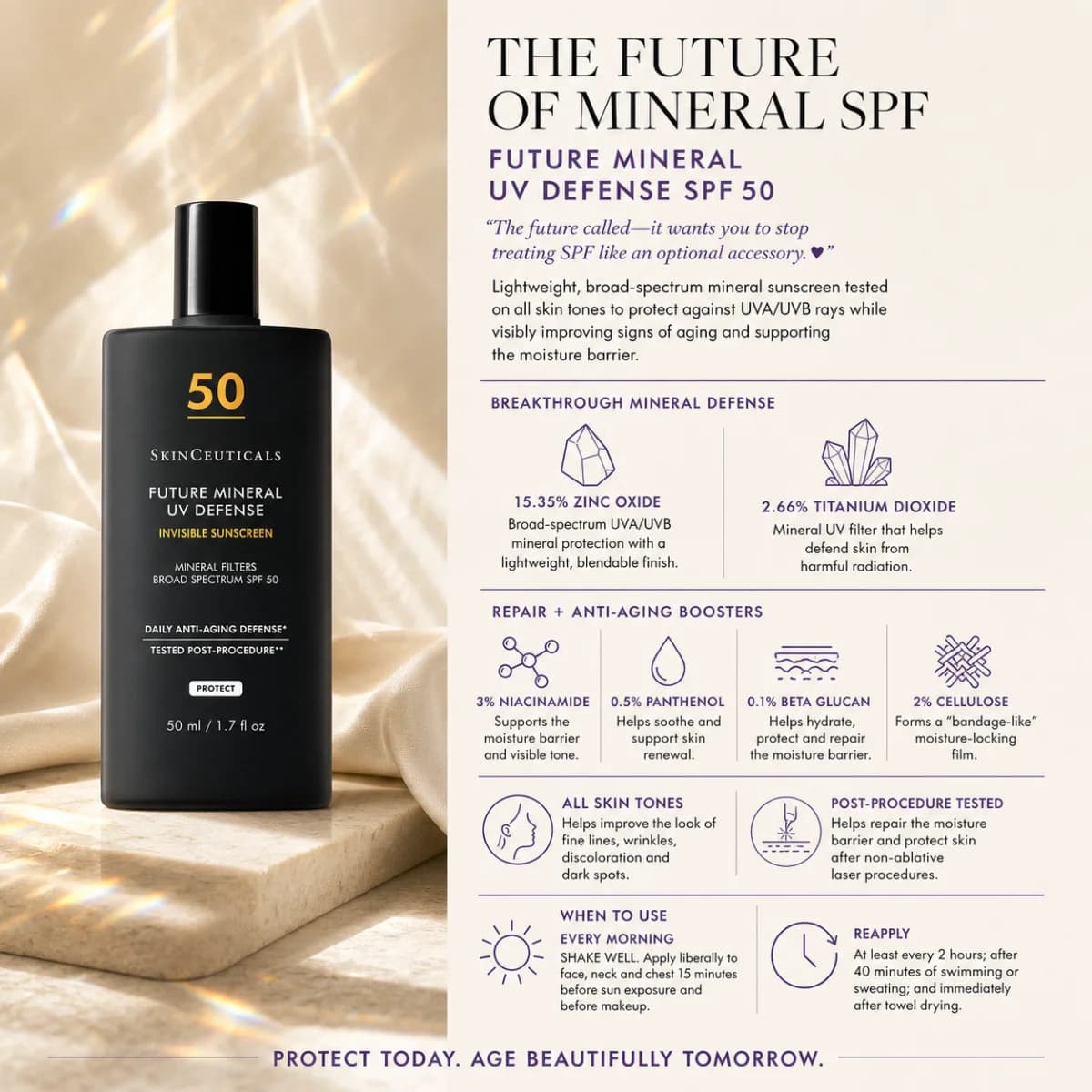 SkinCeuticals Future Mineral UV Defense SPF 50